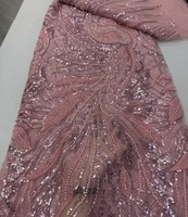 Gaun Cantik Bahan Renda Warna Polos Renda Prancis Terjangkau Renda Prancis dengan Harga Grosir