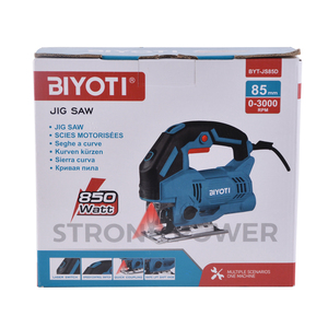 <span class=keywords><strong>Scie</strong></span> <span class=keywords><strong>sauteuse</strong></span> électrique professionnelle 850W, capacité de coupe 85mm, vitesse variable 3000 tr/min, pour la découpe du bois et du métal - Product Image 6