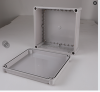 Boîte de jonction électrique étanche à la poussière et à l'eau en plastique ABS IP65 avec couleur personnalisée et dimensions 280x280x130mm pour enclos extérieur