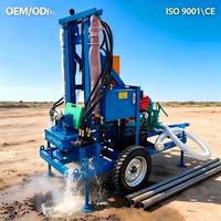 Machine de forage de puits d'eau personnalisable, profondeur 200M, vente directe