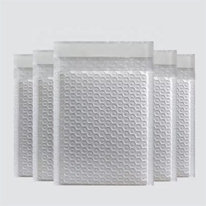 11x15 + 4cm tùy chỉnh Trắng Poly Bubble bưu phẩm nhựa độn phong bì thư Túi - Product Image 3