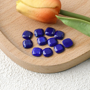 Chất lượng cao số lượng lớn lỏng <span class=keywords><strong>Lapis</strong></span> <span class=keywords><strong>Lazuli</strong></span> tự nhiên màu xanh vuông đá quý đối với trang sức - Product Image 2