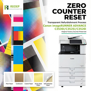 Photocopieur reconditionné à basse vitesse REOEP pour <span class=keywords><strong>Canon</strong></span> C3520 C3525 C3530, imprimante laser couleur format A3 pour usage commercial - Product Image 1