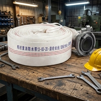 Tuyau de lutte contre l'incendie en polyester tressé haute densité 1,3 MPa pour la protection incendie industrielle