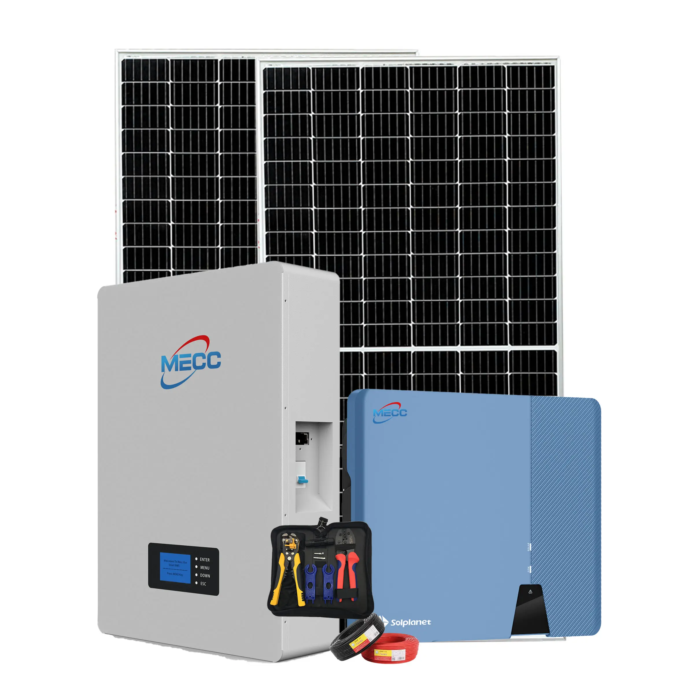 Mecc đầy đủ 5000W 5KW 10KW 5 10 kW tắt lưới năng lượng mặt trời hệ thống năng lượng mặt trời hệ thống máy phát điện năng lượng mặt trời hệ thống hoàn chỉnh Kit