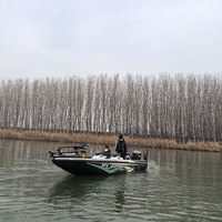 Bateau de pêche en aluminium Furreo, neuf, à essence, 90-110 km/h, durable