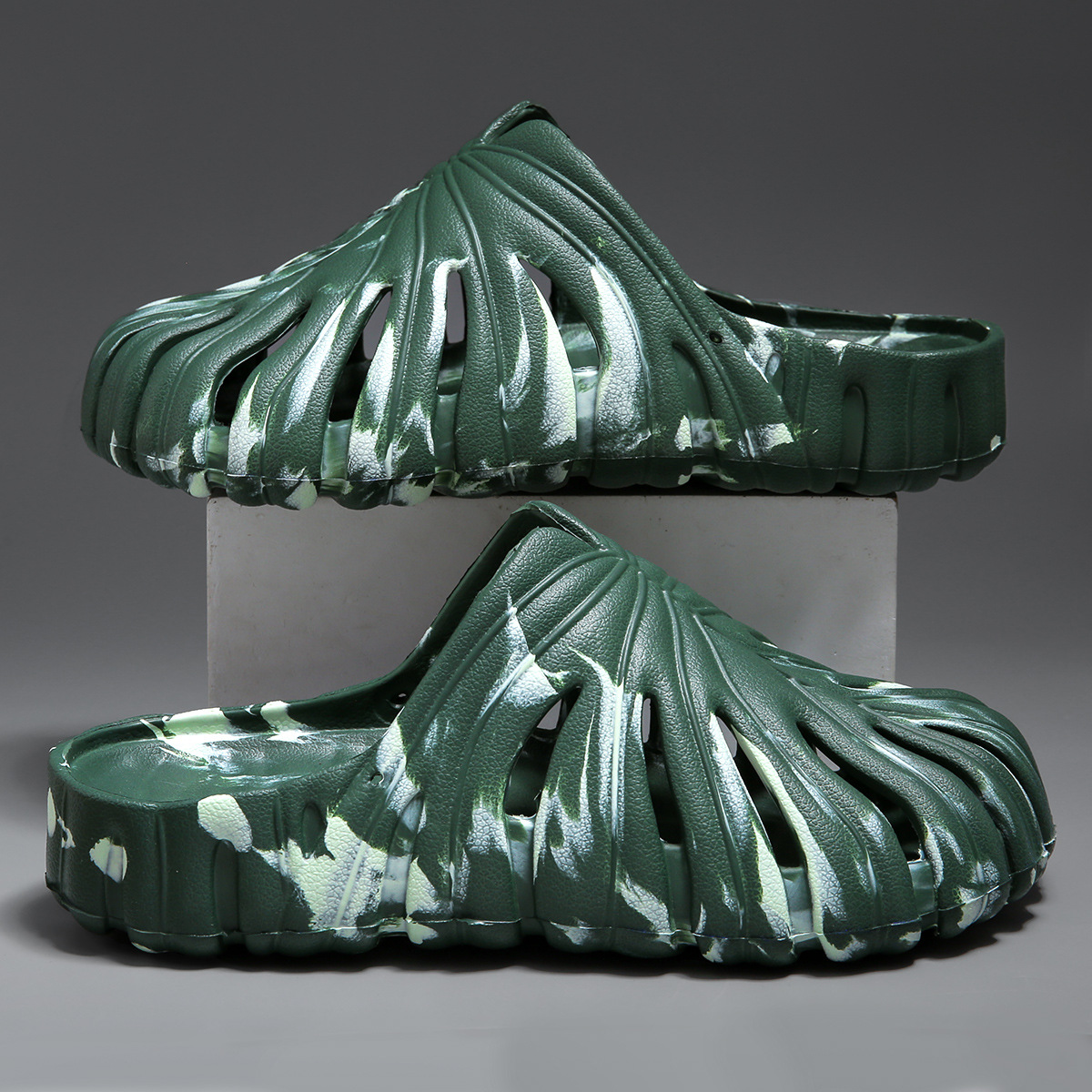 22107-3 Camouflage Vert foncé