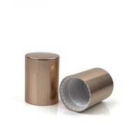 Bouteilles à roulettes de luxe de 10ml avec bouchon en or Bouteille d'huiles essentielles à rouleau de parfum personnalisable écologique de 6ml Échantillon gratuit