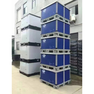 1350X1150อุตสาหกรรมขนาดใหญ่ <span class=keywords><strong>Autopack</strong></span> กล่องพาเลทพลาสติกพับชิ้นส่วนยานยนต์บรรจุภัณฑ์ภาชนะพาเลทพลาสติก - Product Image 6