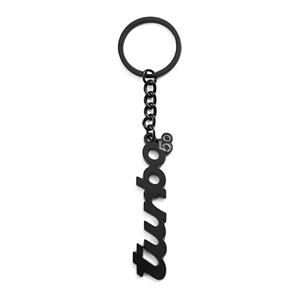 Créez votre propre porte-clés personnalisé : porte-clés en alliage de zinc émaillé creux, plaqué noir, avec initiales en lettres métalliques - Product Image 6