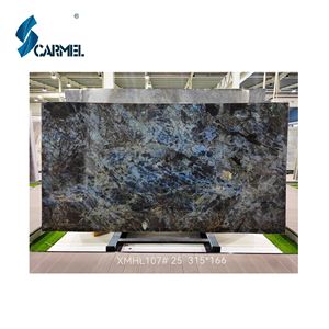 Прямая поставка с завода, лабрадоритовая синяя гранитная плита, лемурская синяя мраморная плита, голубая мраморная плитка, окрашенная лабрадором, жемчужно-гранитная плитка - Product Image 3