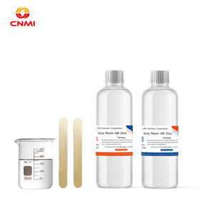 CNMI AB Kit de galões de cola de cura rápida e endurecedor de resina epóxi 1:1 502 adesivo cianoacrilato Super cola embalagem Mach Epóxi puro 1kg - Product Image 1