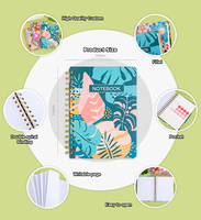 Planificateur hebdomadaire imprimé personnalisé Agenda non daté Reliure à spirale Journal d'objectif de rêves Cahiers de notes personnalisés A5 B5 Tailles Cadeau