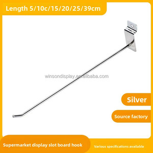 Wholesale High Quality Slat Wall <b>Display</b> <b>Hook</b> Manufacture's Best Shop Accessories - Product Image 3