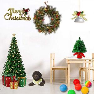 Décoration de Noël d'intérieur, arbres de Noël artificiels en PVC réutilisables, vert, 45-210 cm, Arbol De Navidad - Product Image 2