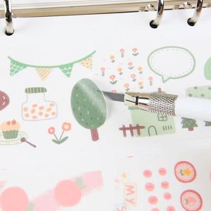 Quaderno Riutilizzabile B6 <span class=keywords><strong>con</strong></span> <span class=keywords><strong>Copertina</strong></span> in <span class=keywords><strong>Plastica</strong></span> Stampata, Design Creativo e Carino per Bambini, <span class=keywords><strong>con</strong></span> Effetto Olografico e Rilegatura <span class=keywords><strong>a</strong></span> Punto Metallico - Product Image 2