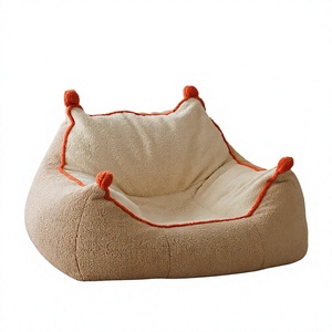 Sofá Perezoso Totoro 100x90x68CM con Respaldo Individual, Tatami, para Dormir y Descansar, de Tela de Algodón - Sillón Puff para Balcón - Product Image 3