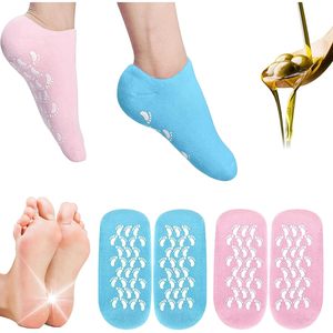Calze in Gel di Silicone Premium calze lozione idratante per piedi incrinati a secco prodotto per la cura della pelle del piede delle donne - Product Image 1
