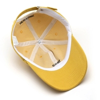 Casquette de baseball OEM personnalisée de haute qualité 6 panneaux 100% coton avec logo brodé