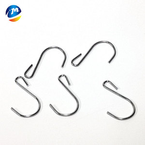 Mini 47 Mét s-shaped kẽm mạ treo sắt kim loại móc bạc nhỏ công nghiệp khai thác phần cứng với đồng bằng kết thúc OEM mô hình - Product Image 5