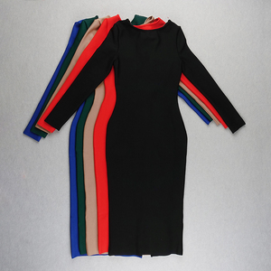 Robe de soirée élégante à fente haute pour bal de promo, traîne à paillettes, longues robes à enfiler pour femmes - Product Image 4