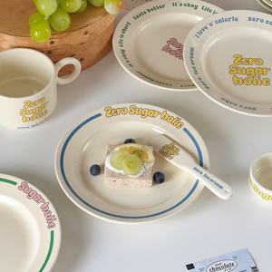 派对场合奶油色创意陶瓷餐盘 -- 高颜值 'ins博客' 风格甜点蛋糕盘 - Product Image 3