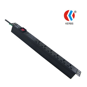 KERBS PDU Power Distribution Unit 220V Rack Mount Surge Protector SPD <b>Socket</b> With Indicator <b>Light</b> - Product Image 4