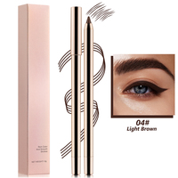 Marque privée Lipliner Sourcils Haute Pigmenté Double Tête Lip Liner et Crayon À Sourcils Longue Durée Séchage Rapide Maquillage Des Yeux