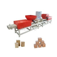 Bonne Qualité Bloc de Sciure Chaude Pressage D'extrusion Machine Prix/Palette En Bois Pieds Sciure De Bois Ligne de Production de Blocs