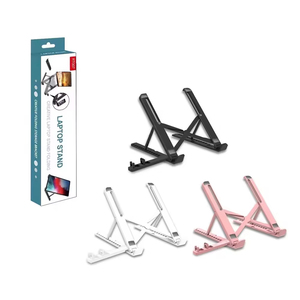 Có thể điều chỉnh máy tính xách tay Riser đứng Ergonomic máy tính bàn đứng với người giữ điện thoại cho máy tính xách tay MacBook - Product Image 4