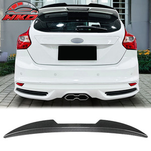 Convient pour Ford Focus ST 2013-2018, aileron de toit style V, impression carbone - Product Image 1