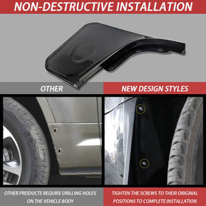 Accesorios exteriores de coche, guardabarros trasero delantero negro brillante, guardabarros para <span class=keywords><strong>Land</strong></span> <span class=keywords><strong>Rover</strong></span> <span class=keywords><strong>Defender</strong></span> 90 110 2020 2024 - Product Image 4