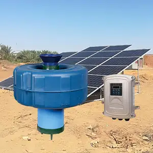 데메실로 2HP 플로팅 DC 태양 광 발전 연못 산소 발생기 분수 양식 기계 물 통기 통기 시스템