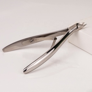 Logo Personnaliser Super Strong Sharp Pédicure Manucure Cutter Clipper Forger En Acier Inoxydable Nail <span class=keywords><strong>Cuticule</strong></span> Nipper 5mm Professionnel - Product Image 3
