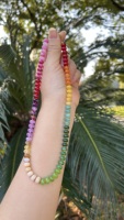 Collier ras de cou en perles d'eau douce de haute qualité, bijoux délicats et raffinés, avec étoile de mer dorée, bijoux faits à la main de haute qualité pour maman, sœur