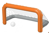 Ensemble de jeux aquatiques gonflables flottants multi-activités (volley-ball/basket-ball/football), durable pour les centres de villégiature et les parcs aquatiques OEM/ODM