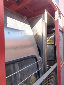 中国品牌二手建筑升降机乘客升降机，用于带有核心电机齿轮齿轮箱组件的建筑材料 - Product Image 2