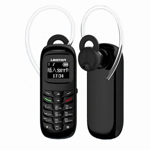 0.66 "BM70 piccolo cellulare sbloccato tastiera 2G GSM sveglia a bassa radiazione auricolare Bluetooth Mini portatile a buon mercato telefono di Backup