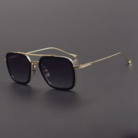 Meilleures ventes UV400 Double pont Lunettes de soleil transfrontalières Iron Man Lunettes de soleil Lunettes à la mode Celebrity Travel