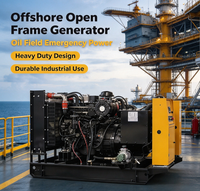 Genset Diesel Open Frame Heavy Duty 75kW 1500RPM untuk Irigasi Pertanian, Peralatan Tambang, dan Sumber Daya Listrik