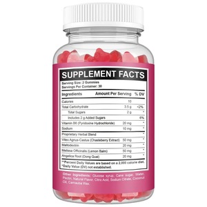 Complément alimentaire pour la santé des femmes OEM, extrait de Vitex Agnus-Castus avec Dong Quai et Mélisse pour l'équilibre émotionnel et le soulagement des règles - Product Image 6