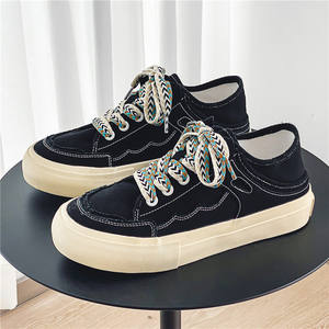 Men's summer breathable canvas <b>shoes</b> thin-<b>style</b> heel-less slip-on mules men's sports casual <b>shoes</b> - Product Image 2