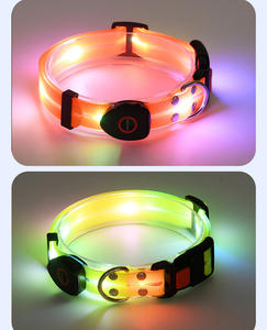 Collar LED Impermeable Ajustable para Perro, Correa Luminosa Recargable por USB, Seguridad Nocturna, para Mascotas, para Caminar al Aire Libre - Product Image 4