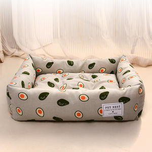 Cama de Lujo para Perros, Plegable, Lavable, Ecológica, de Primera Calidad, con Tapete Antideslizante y Cálido para Perros Adultos - Product Image 1