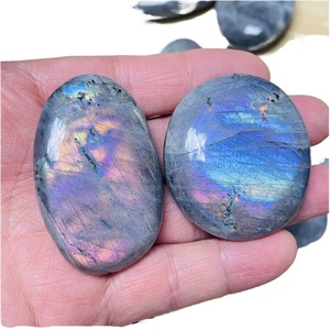 Venta al por mayor, piedra de Palma de luz de luna azul, piedra de cristal natural en bruto para otras artesanías de cristal, alrededor de 16 piezas por <span class=keywords><strong>kilo</strong></span> - Product Image 5