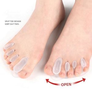 Correcteur de doigts en silicone pour hallux valgus, outil portable pour le soin des pieds et l'ajustement des pieds arqués - Product Image 2