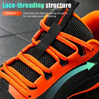 Chaussures d'entraînement CrossFit personnalisées OEM d'usine, antidérapantes, respirantes, en mesh, pour la musculation, la gym, hommes et femmes