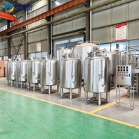 Fermenteur sanitaire ZJ 600L SUS304 à trois couches avec fonctions d'isolation thermique et de refroidissement pour la fermentation de liquides moulu