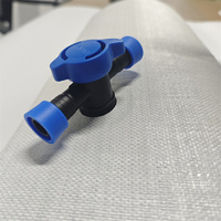 Tuyau plat préfabriqué à trous, 2,5, 3, 4, 4,5 pouces, résistant aux UV, en PE, pour ligne principale d'irrigation goutte à goutte, pour l'approvisionnement en eau agricole