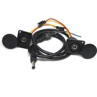 Adaptateur de connecteur de chargeur de véhicule électrique 60V DC 5521 5525 Interface de charge de batterie au Lithium pour vélo électrique Prise de remplacement